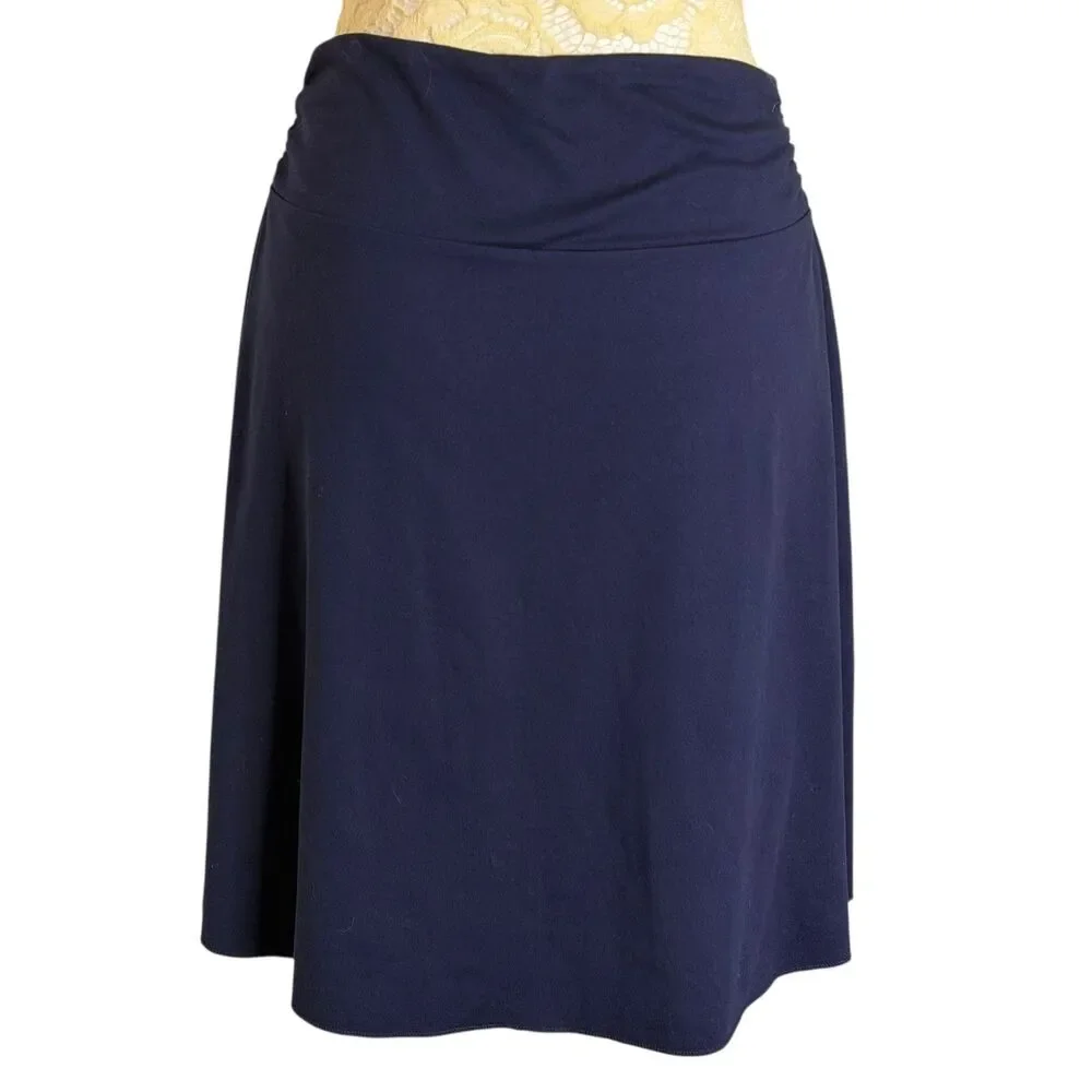 Colorado TC Clothing Tranquility Reversible Skirt A Line Ikat Print Navy S? bv